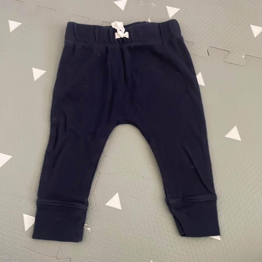 Navy sweat pants
